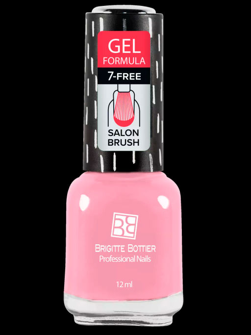 Brigitte Bottier Лак д/ногтей GEL FORMULA тон 67 средне-розовый 12мл BB-GF67
