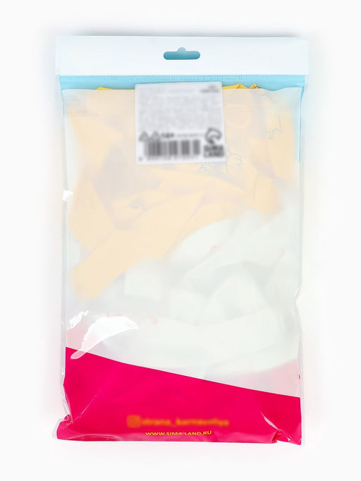 Воздушный шар латексный 12" «Гусь и капибара», набор 50 шт.