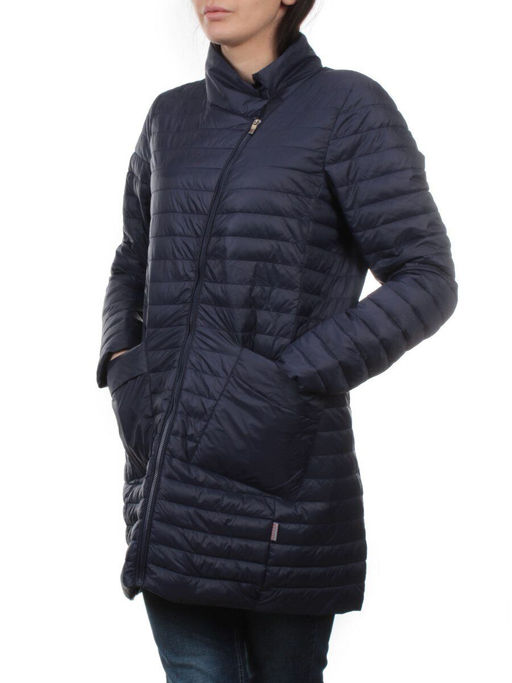 K-531 DK. BLUE Куртка демисезонная стеганая женская (70 гр. холлофайбер) - Fashion фото 5