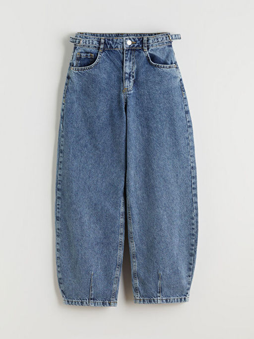 Balloon Fit K?z ?ocuk Jean Pantolon