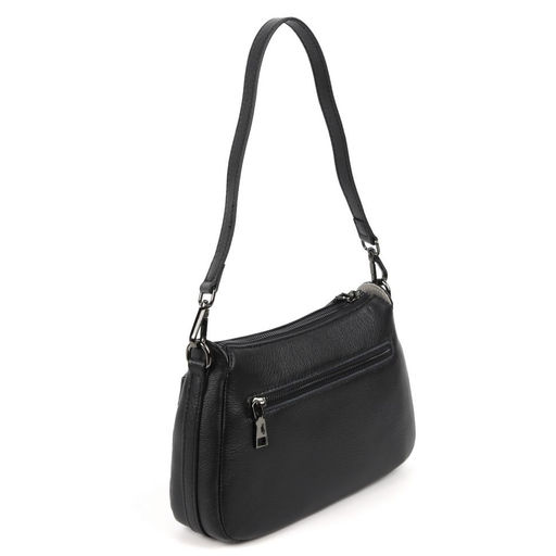 Женская кожаная сумка Sergio Valentini SV-3385 Блек  фото 3