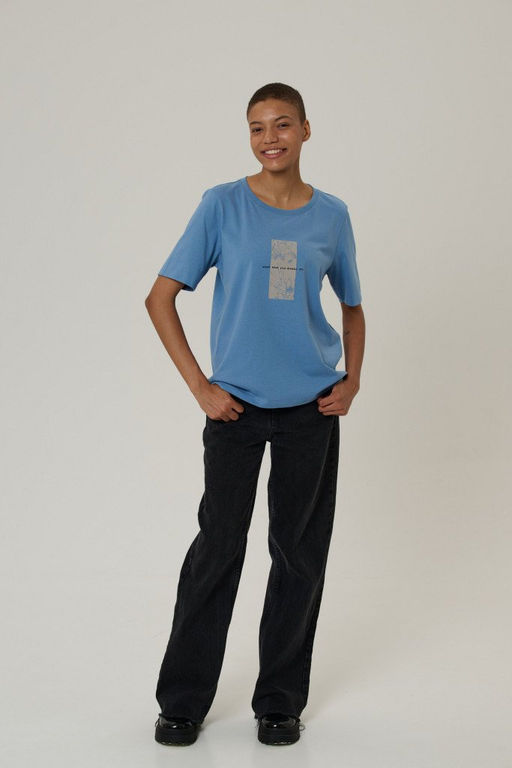 футболка женская 8563-07 Новинка - Mix-mode фото 3