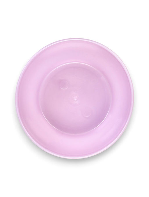 Цена за 3 шт. Горшок для цветов «Фиалочка», 500 мл, d=12.5 см, h=7 см, пластиковый, сиреневый