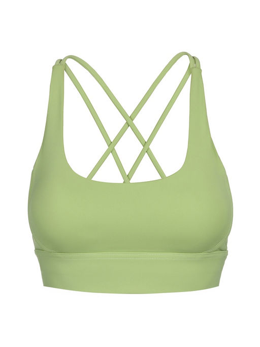 Топ спортивный женский ONLYTOP Sculpt, размер 42 (S), зелёный