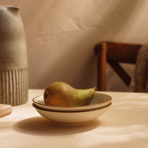 Салатники SL Home Леггеро, d=18.5 см, набор 2 шт., фарфор, бежевые