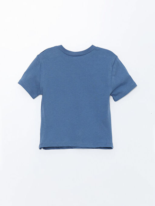 Bisiklet Yaka K?sa Kollu Basic Erkek Bebek Ti??rt - Waikiki фото 3