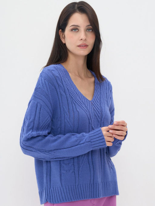 Джемпер женский 7232-40188. 18-3945 звездная пыль