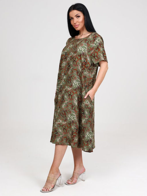 47 ПЛАТЬЕ ЖЕНСКОЕ (Зелёный) - А-дина фото 5