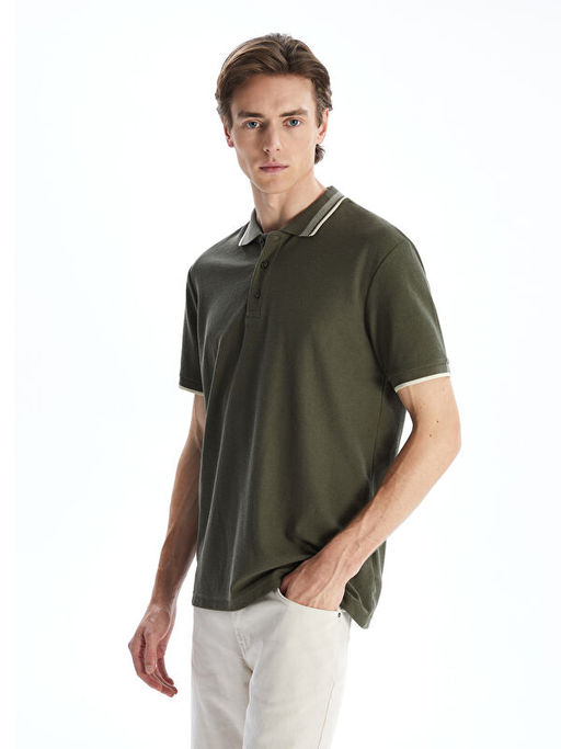 Polo Yaka K?sa Kollu Erkek Ti??rt