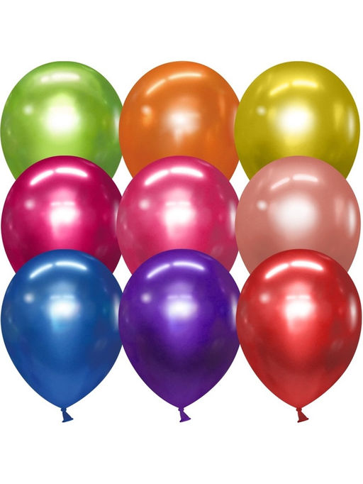 Воздушные шары латексные 12" «Ассорти», 100 шт.