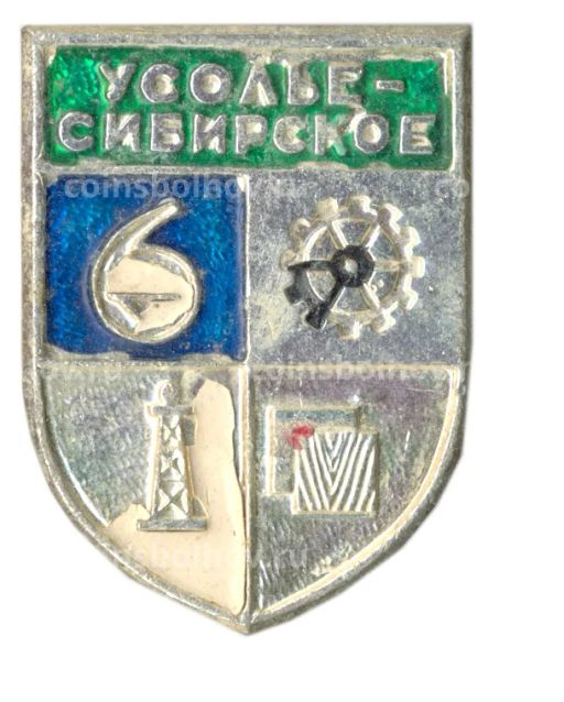 Значок Усолье Сибирское