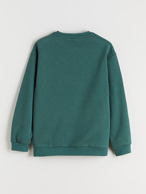 Bisiklet Yaka Erkek ?ocuk Sweatshirt