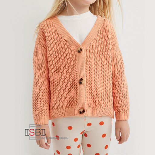 H&M, 107635, Кардиган, Orange light