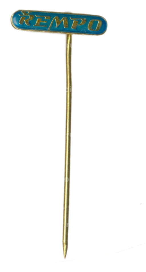 Значок рекламный Rempo