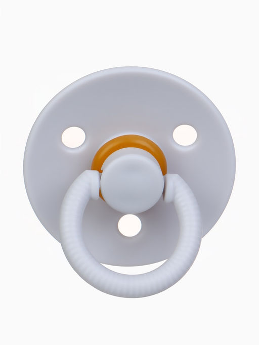 Соски-пустышки, от 0 мес., латекс, классические, в контейнере, набор из 2 шт., серо-синий/серый, M&B