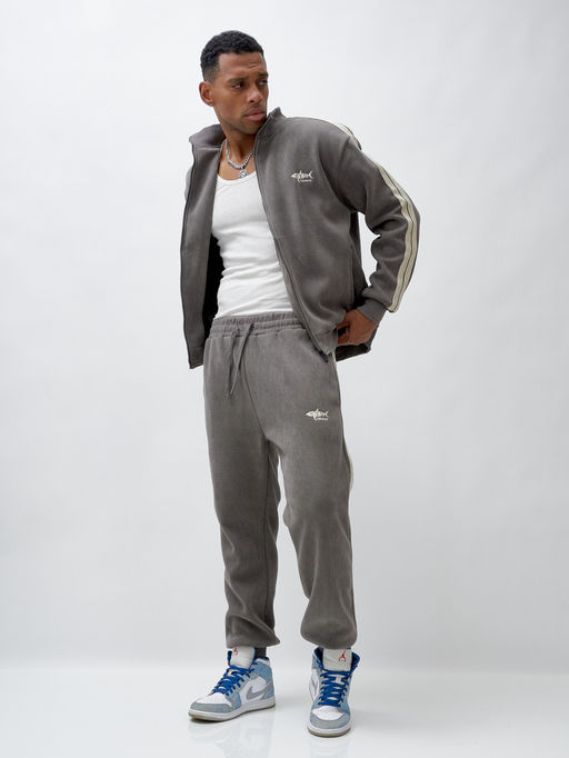 на флисе Спортивный костюм демисезонный серого цвета - Chunmai фото 15