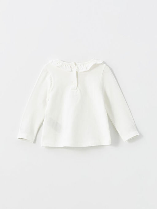 Bisiklet Yaka K?z Bebek Bluz ve Elbise 2li Tak?m - Waikiki фото 3