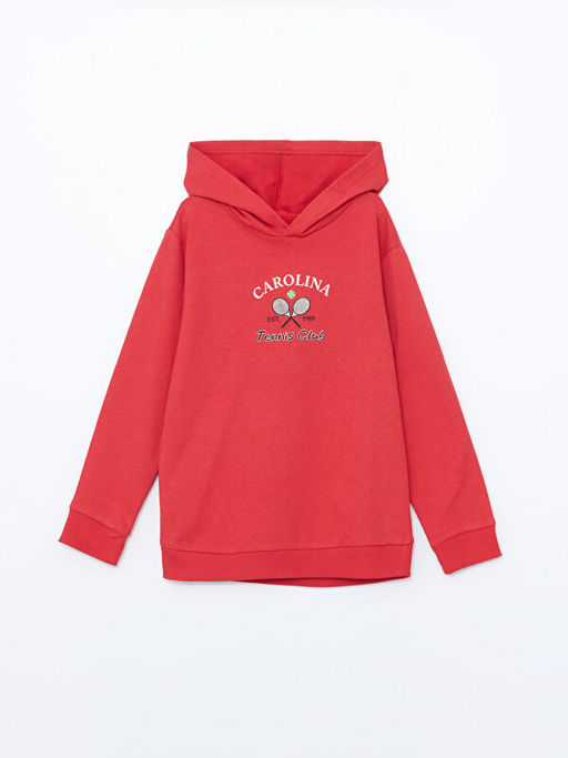 Kap??onlu Erkek ?ocuk Sweatshirt