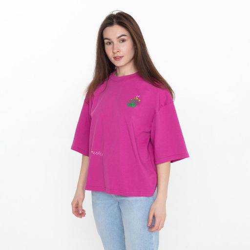 Футболка женская, цвет фуксия, размер 44