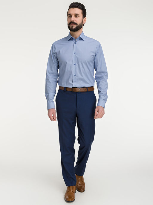 Сорочка мужская длинный рукав GREG 223/131/8919/Z/1_GB  фото 5