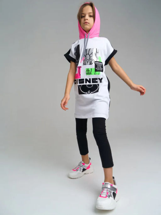 PlayToday / Платье трикотажное для девочек  фото 4