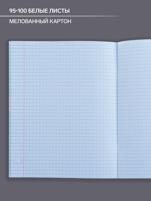 Цена за 10 шт. Тетрадь предметная, 48 листов в клетку, Calligrata, «Коллаж. Английский язык»