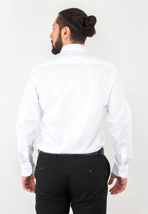 Сорочка мужская длинный рукав GREG 100/191/494/Z/1 STRETCH  фото 6