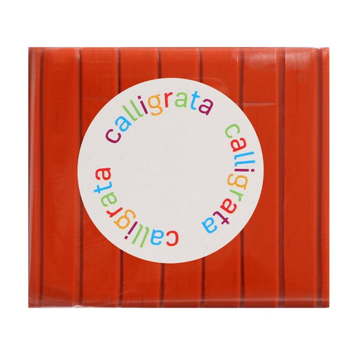 Полимерная глина Calligrata 50 г, красная