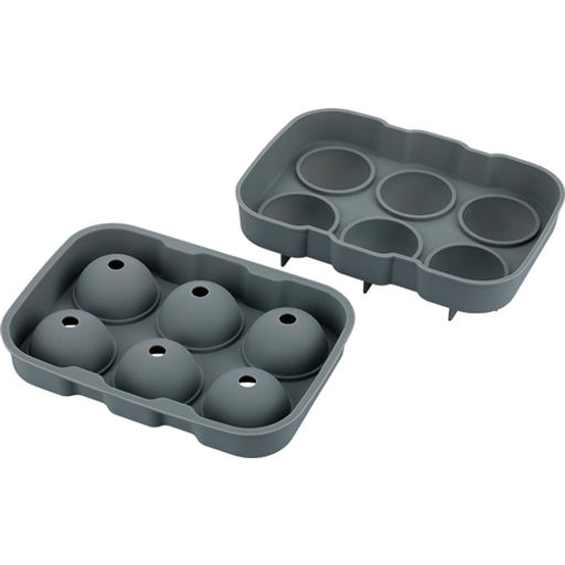 Форма для льда, 6 шариков 18х13х4,5см Linea SILICONE арт.79-029 (REGENT)
