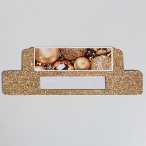 Цена за 5 шт. Коробка складная «С Новым годом» 18×5.5×5.5 см
