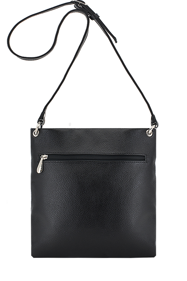 Сумка с аппликацией ЛИКВИДАЦИЯ КОЛЛЕКЦИИ ДС-144-79 черный