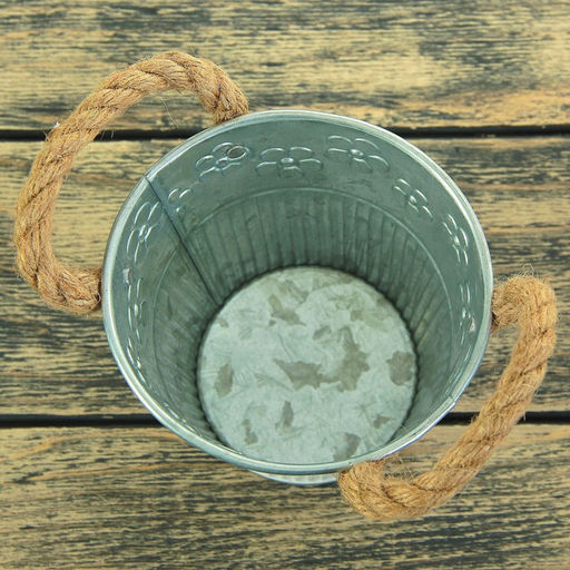 Кашпо «Ведёрко Фрейя», 11.5×11.5×10.5 см