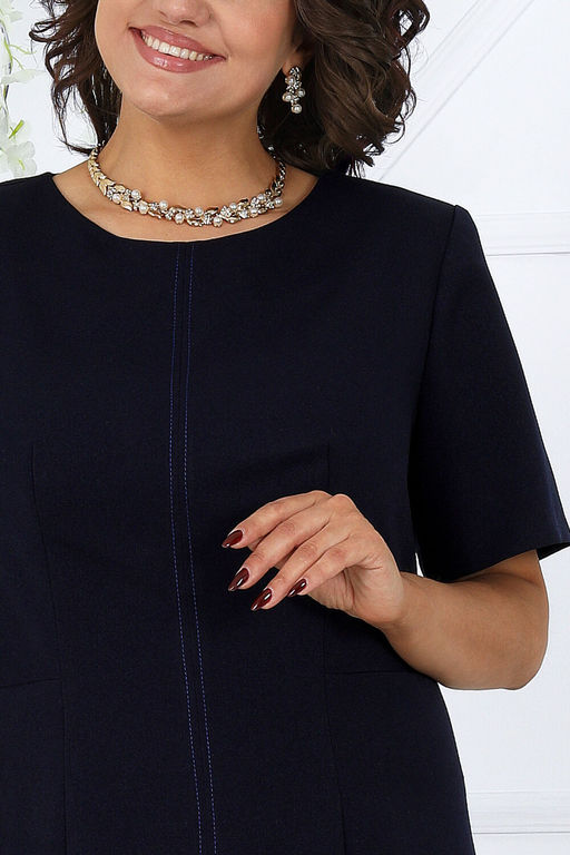 Платье Ninele 7431-Р темно-синий - Mira fashion фото 1090