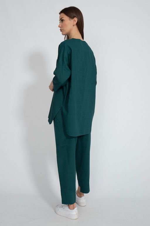 Льняная рубашка 4081 - Kivviwear фото 3