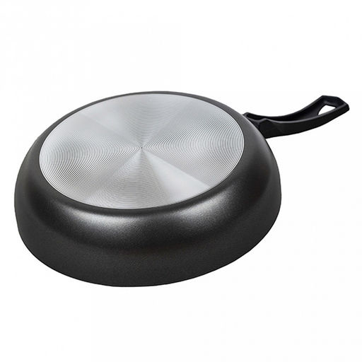 "Атлас" Сотейник с антипригарным покрытием д24см, h6,3см, s1,5мм, бакелитовая ручка (Россия)