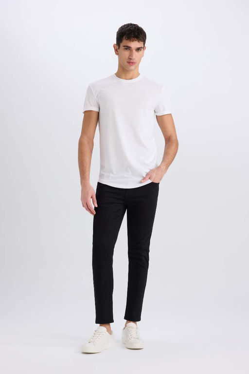 Carlo Skinny Fit Ekstra Dar Kal?p Normal Bel Ekstra Dar Paca Jean Pantolon - Defacto фото 3