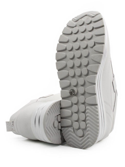 03-A1012-9A WHITE Кроссовки женские (натуральная кожа)