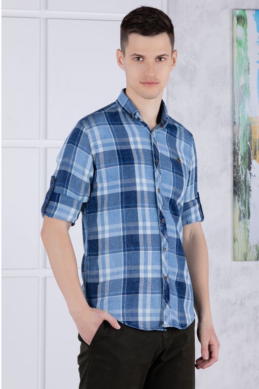 рубашка 
 17.2306-INDIGO - Tricko фото 3