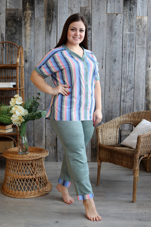 Костюм женский Натали 9106 из хлопка  фото 2