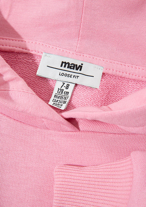 Mavi Logo Bask?l? Pembe Sweatshirt  фото 3