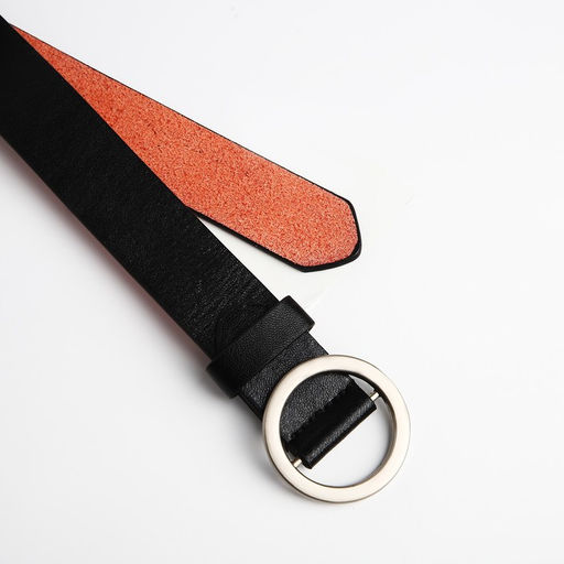 Ремень женский, ширина 3 см, пряжка металл, винт, цвет чёрный - Simaland фото 4