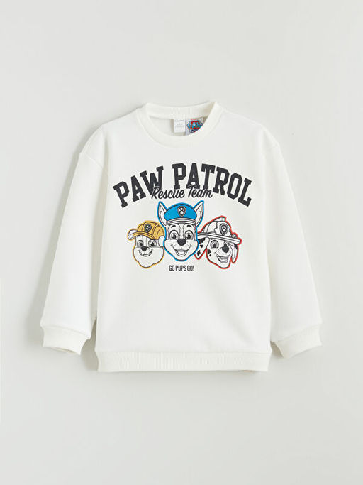 Paw Patrol Bask?l? Erkek ?ocuk Kal?n Sweatshirt