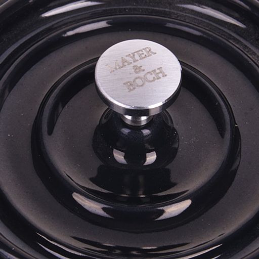 28933 Кастрюля 240 мл ЧУГУН 10х5 см MB (х12) - Mayer&boch фото 3