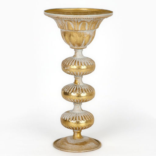 Подсвечник металл «Ярусы» для одной свечи 16×16×31 см