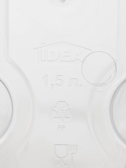 Ёмкость для хранения сыпучих продуктов IDEA, 1.5 л, пластик, МИКС