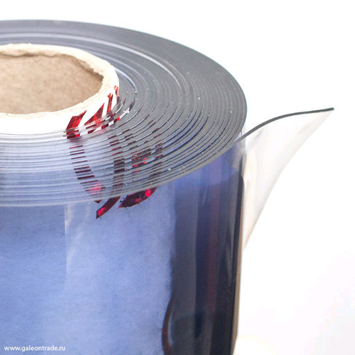 Плёнка прозрачная ПВХ Гибкое стекло 1мм рулон ширина 1,2*25м. - ГалеонТрейд фото 2