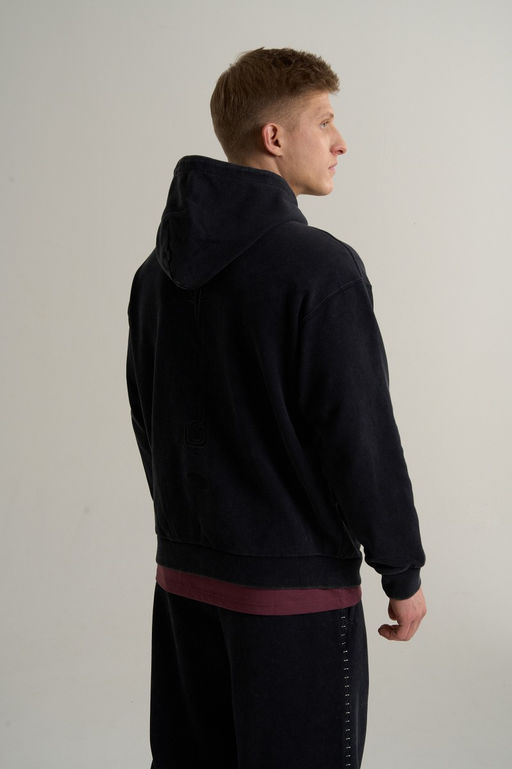 Толстовка на молнии Черный KAI Knit Track Top - Anta фото 7
