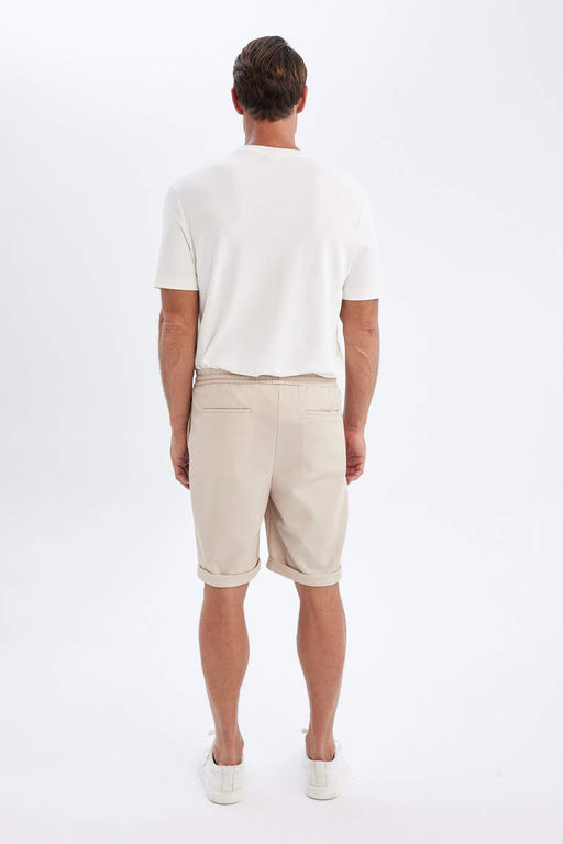 Шорты-бермуды из пике - Defacto фото 7