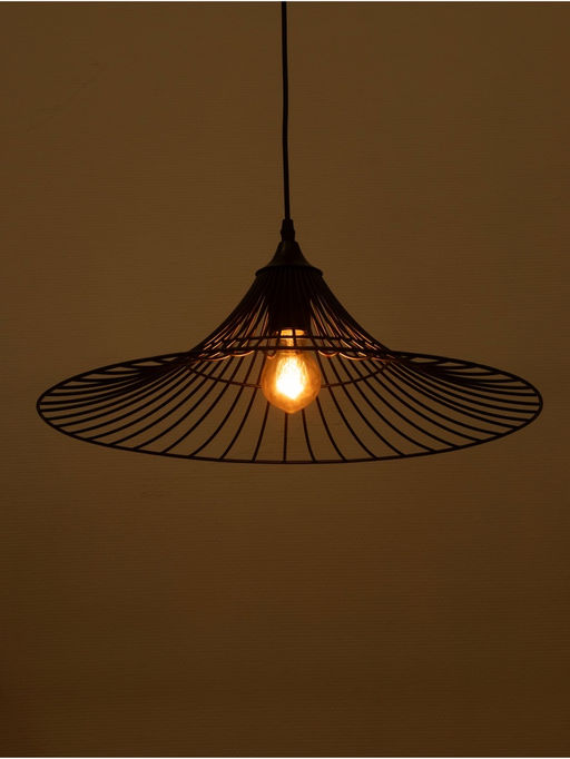 Светильник BayerLux Mila, 1×40 Вт, Е27, чёрный, 50×50×13 см