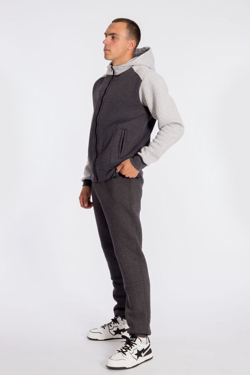 Толстовка утепленная М11802т - Елена фото 2